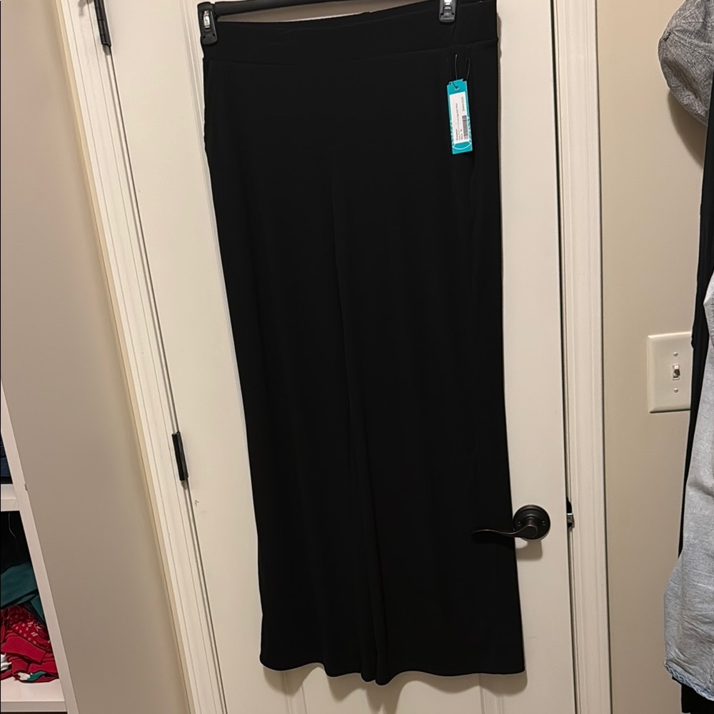 Elegant Black Wide Leg Pants